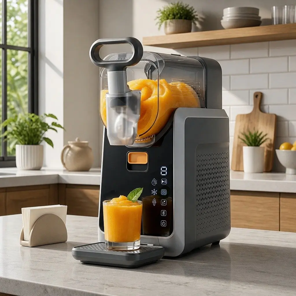 Slushie Machine Grey 2L Touchscreen 3-in-1 Frozen Drink Maker