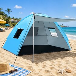 Compact 4-Person Camping Tent: Easy Setup and Use
