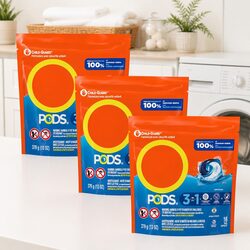3 in 1 Original Laundry Pods 48 Pack Detergent Stain Remover Colour Protector