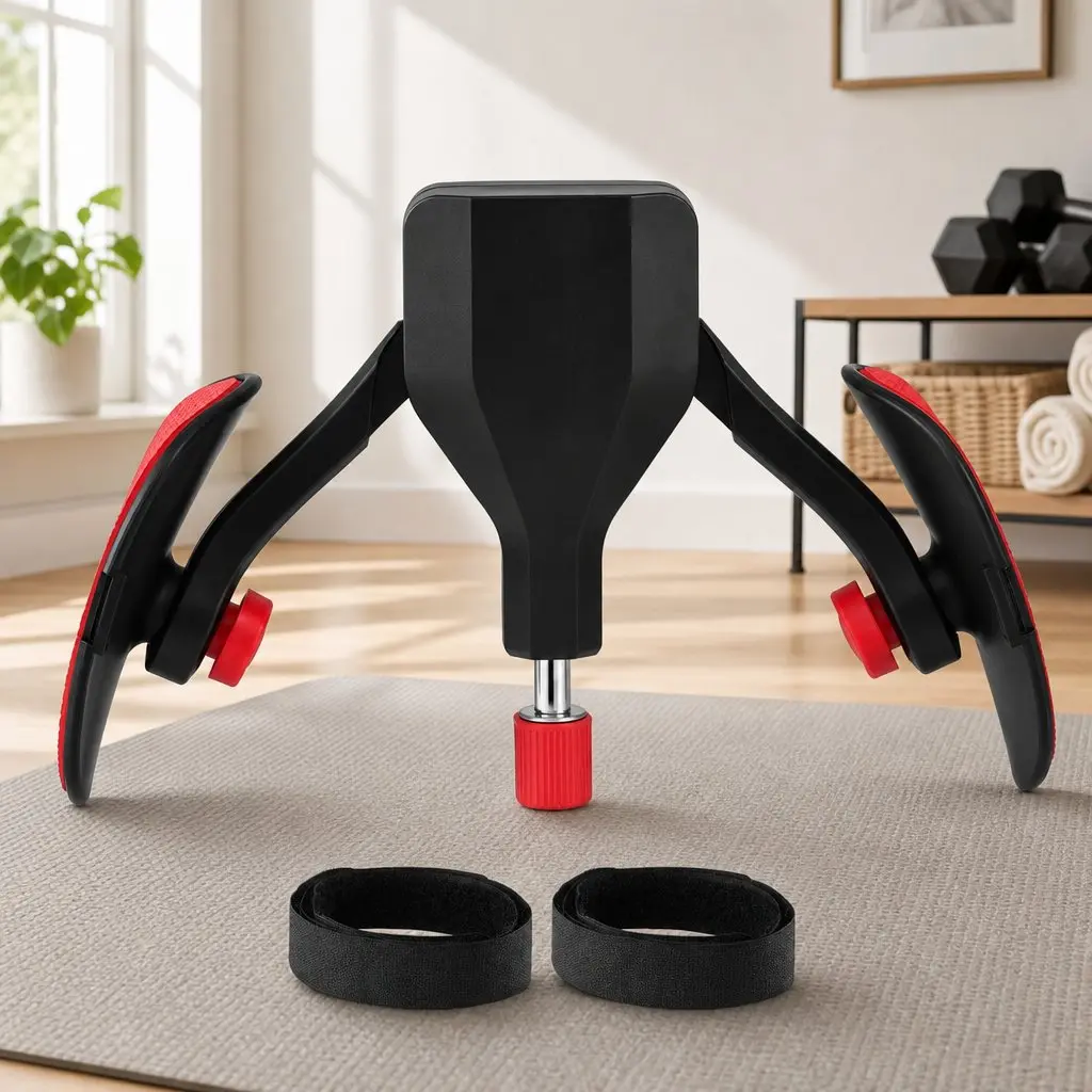 Pelvic Floor Trainer Black Red Adjustable 35kg Resistance Core Strength Equipment