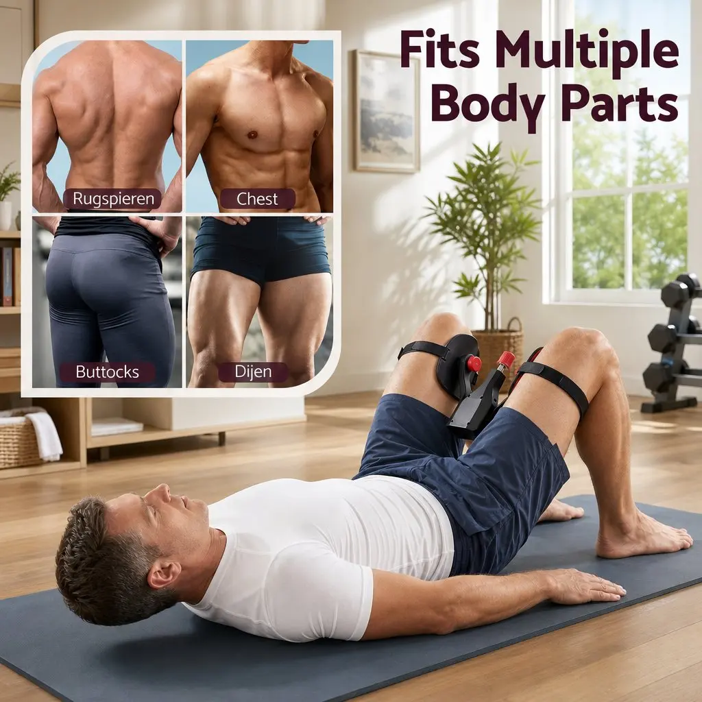 Pelvic Floor Trainer Black Red Adjustable 35kg Resistance Core Strength Equipment