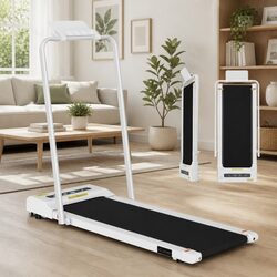 Compact Electric Walking Pad Treadmill with Features