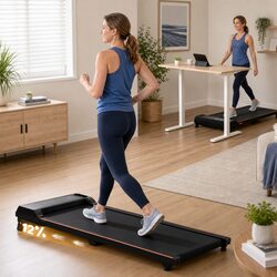 Efficient 3 in 1 Walking Pad Treadmill with Adjustable Incline
