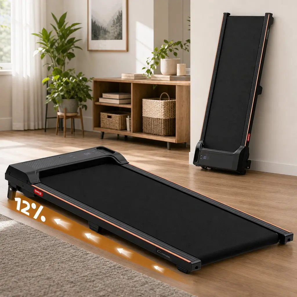 3 in 1 Walking Pad Treadmill with Adjustable Incline