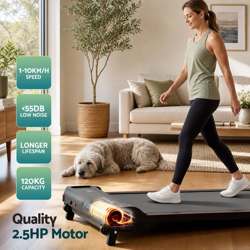 3 in 1 Walking Pad Treadmill with Adjustable Incline