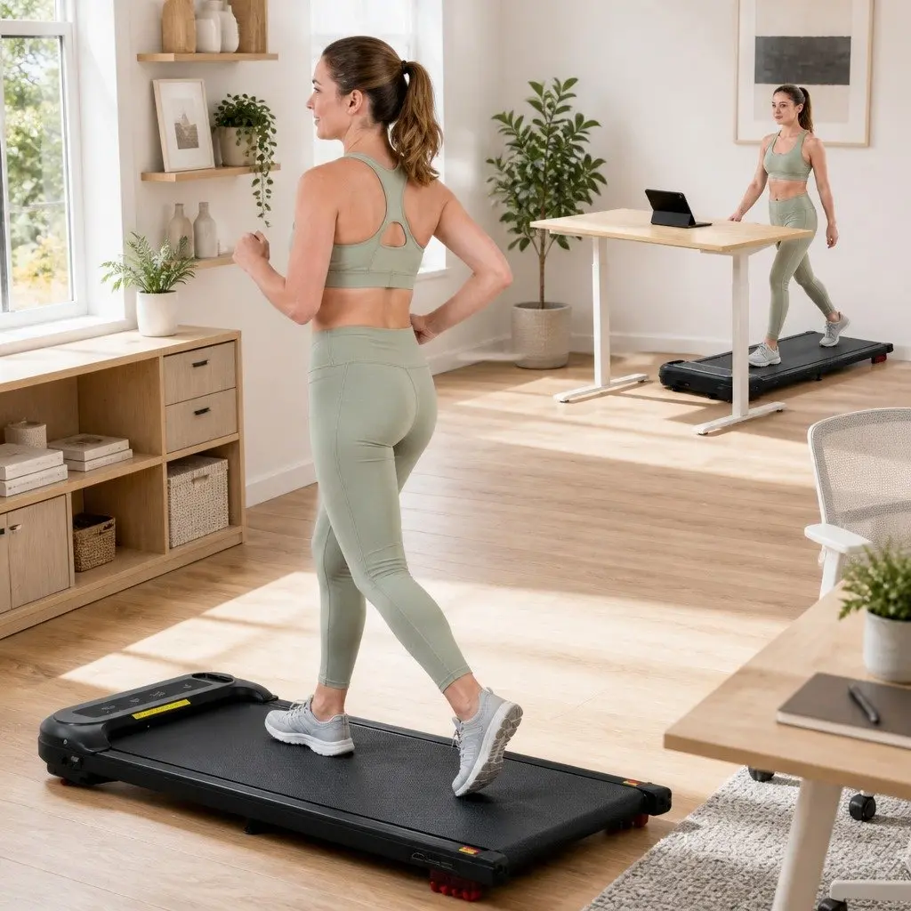 Treadmill with Incline Options for Walking