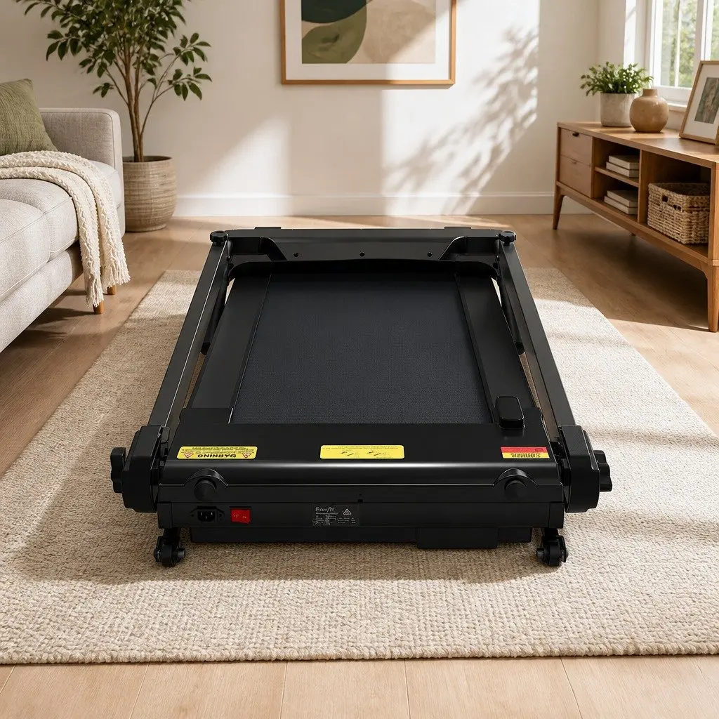 Electric Treadmill Foldable Home Gym Fitness Machine 12 Programs LCD Display
