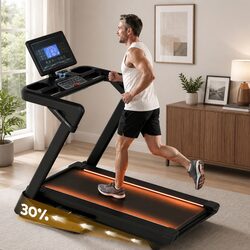 Compact and Efficient Foldable Treadmill for Home Workouts