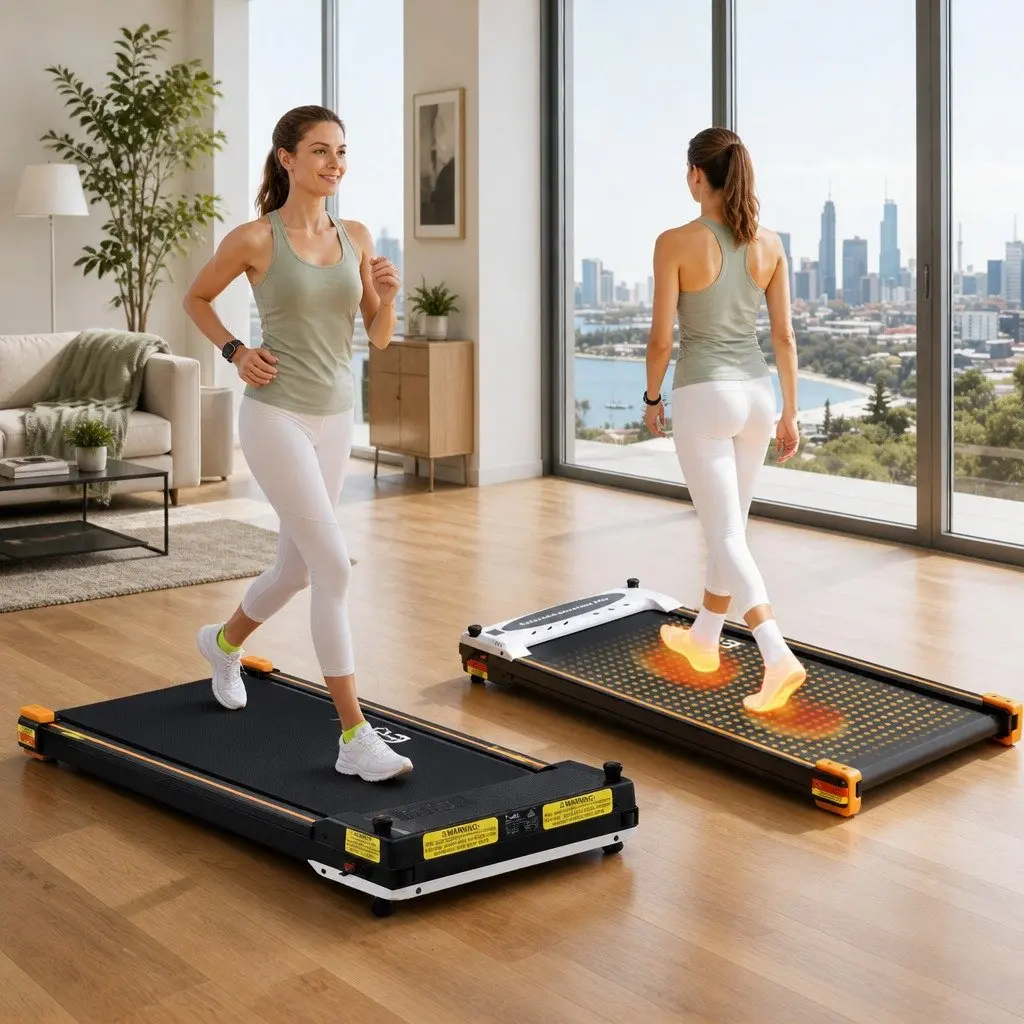 Treadmill with Foot Massage for Easy Home Workouts