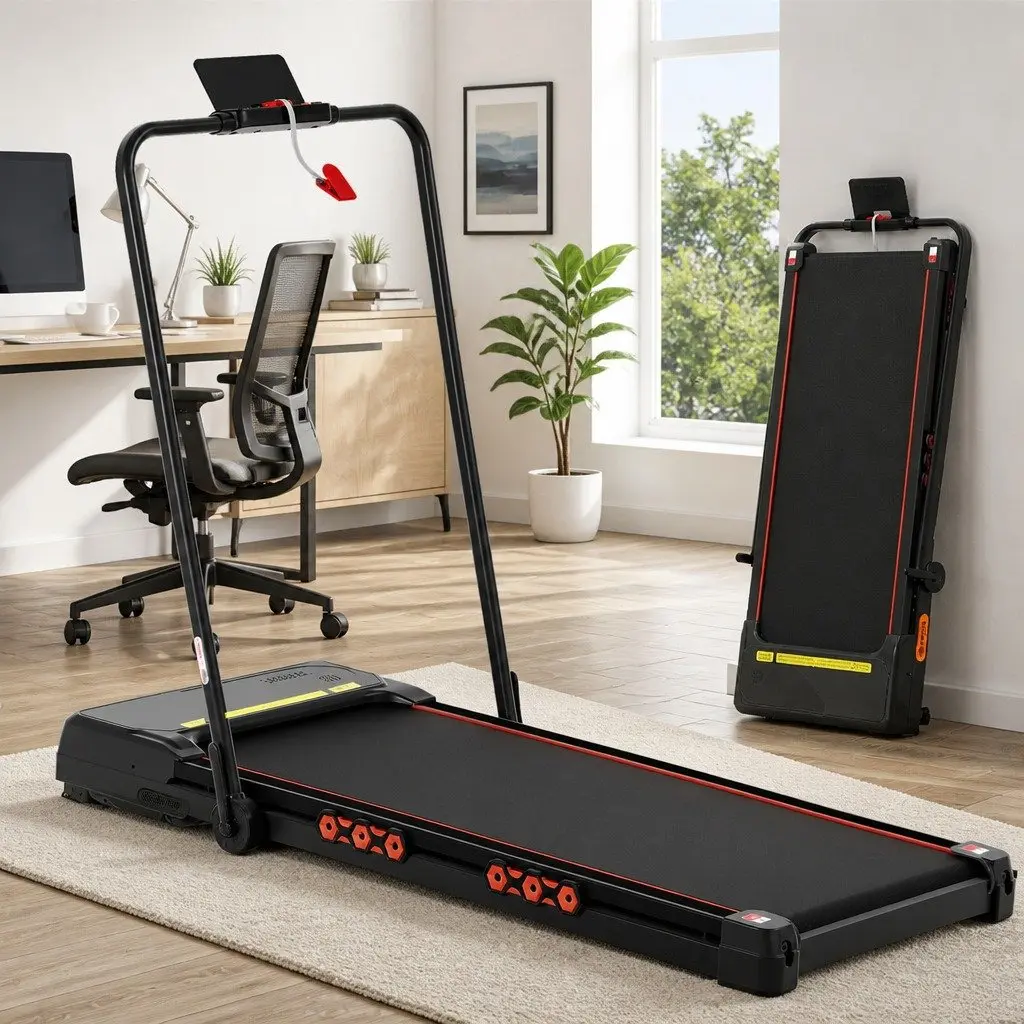 Treadmill with Auto Incline and Bluetooth