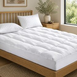 Comfortable Pillowtop Mattress Topper 5cm for King Single