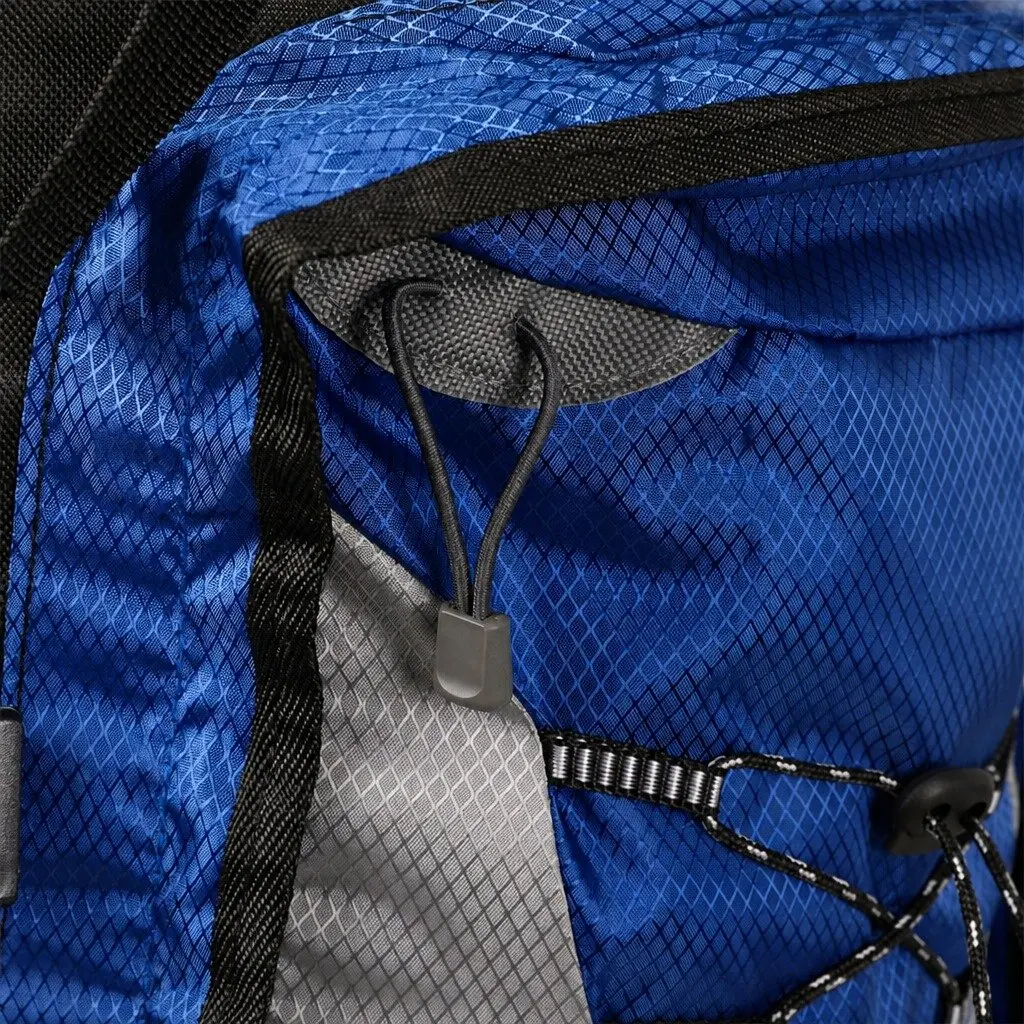 80L Military Tactical Backpack Hiking Camping Trekking Travel Rucksack Blue