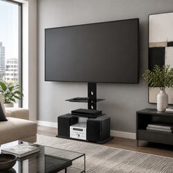 Compact TV Stand Mount for Large Screens