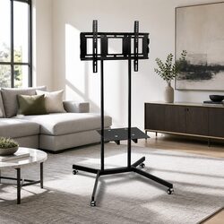Mobile TV Stand for Your 32"-65" Screen Setup