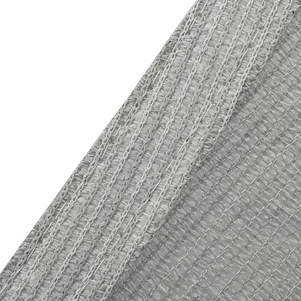 Shade Sail Sand Rectangle UV Protection Breathable HDPE Fabric Outdoor Patio Garden