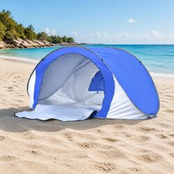 Pop Up Tent Beach Camping Instant Setup Family Outdoor Shelter Portable Carry