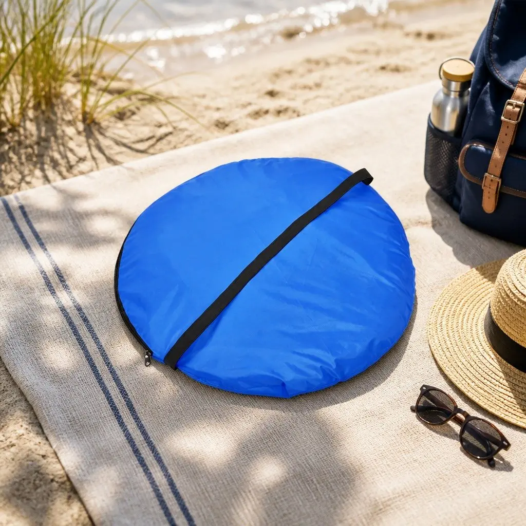 Pop Up Tent Blue Instant Setup Family Outdoor Shelter
