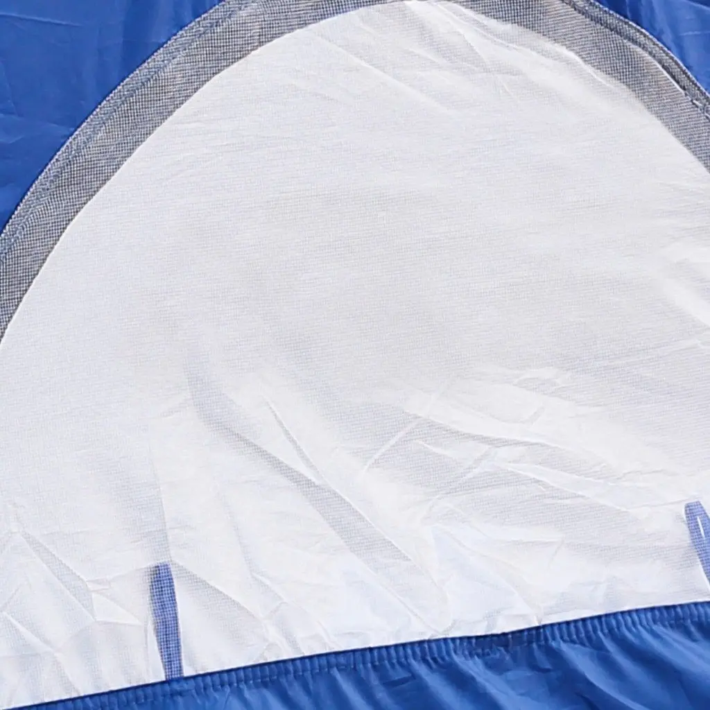 Pop Up Tent Blue 220cm x 90cm x 102cm Instant Setup No Assembly Required
