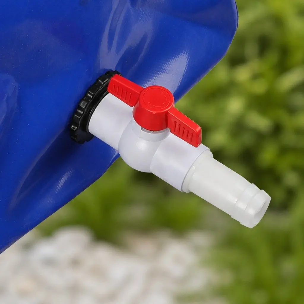 Water Bladder Bag Blue 100L Portable Foldable Tank for Camping Caravan Storage