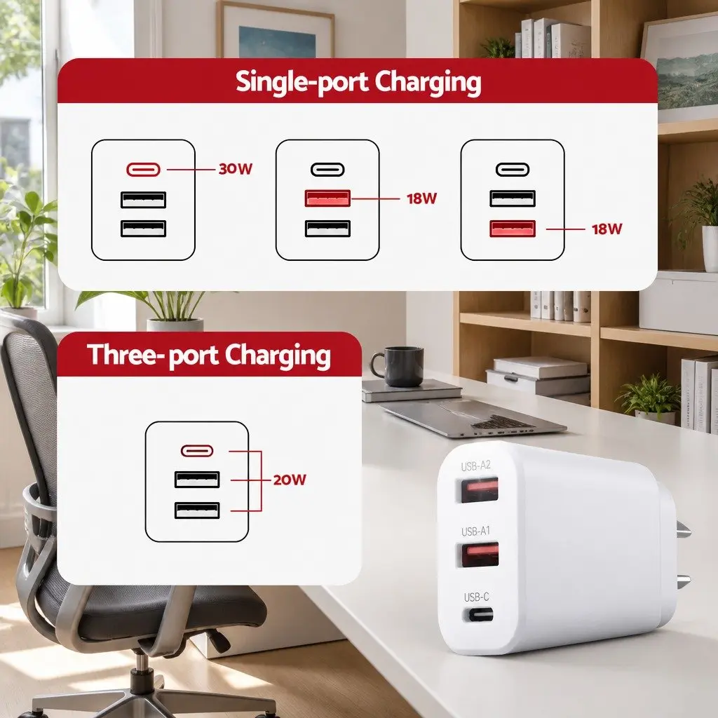 30W USB C Charger for Fast Charging