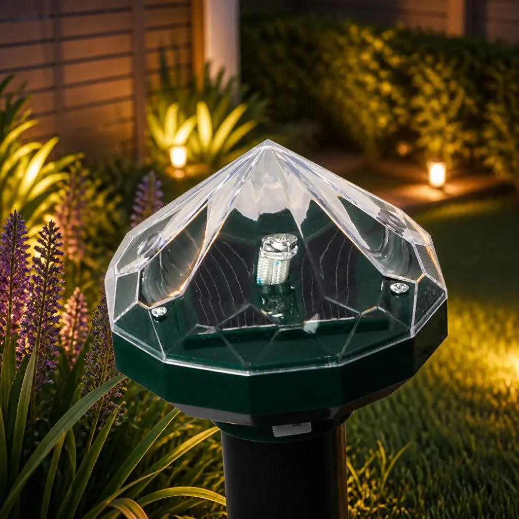 Snake Repeller Green 8 Pack Solar Powered Sonic Wave Vibration Technology Garden Lawn Pest Control