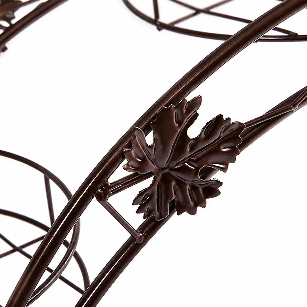 Metal Plant Stand Indoor Outdoor Steel Frame Large Small Pots Balcony Garden