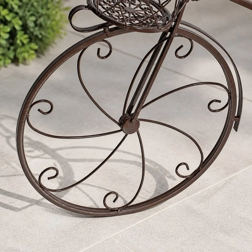 Metal Plant Stand Indoor Outdoor Steel Frame Tiered Pot Display Garden Balcony