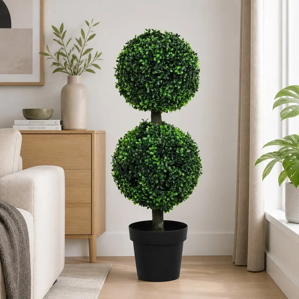 Double Ball Topiary Trees for Indoors and Outdoors
