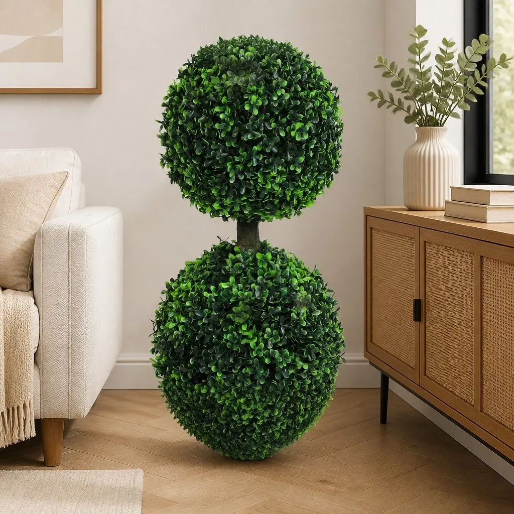 Double Ball Topiary Trees for Indoors and Outdoors