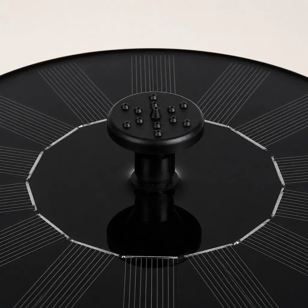 Solar Fountain with Adjustable Water Flow