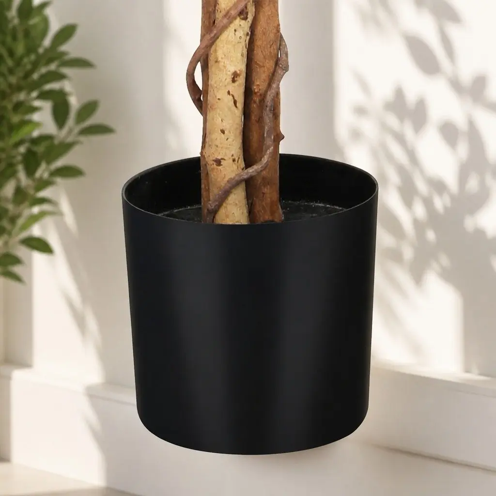 Artificial Tree Green 90CM Lifelike Faux Plant Indoor Outdoor Home Decor