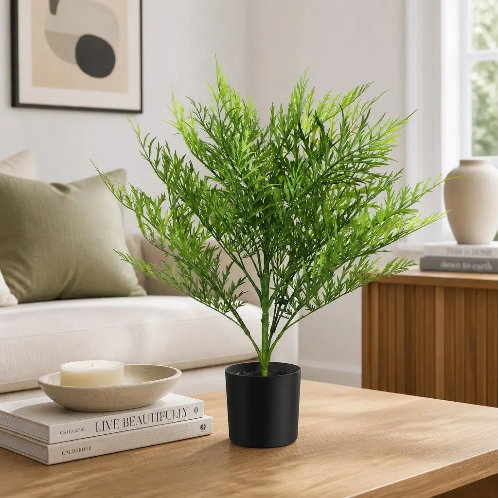 Artificial Tree Green 65CM Lifelike Faux Plant Indoor Outdoor Home Garden Decor