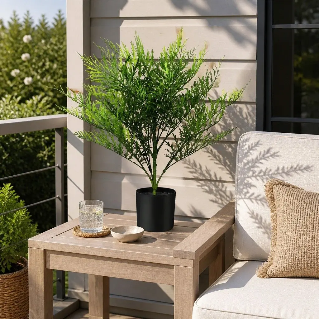 Artificial Tree Green 65CM Lifelike Faux Plant Indoor Outdoor Home Garden Decor