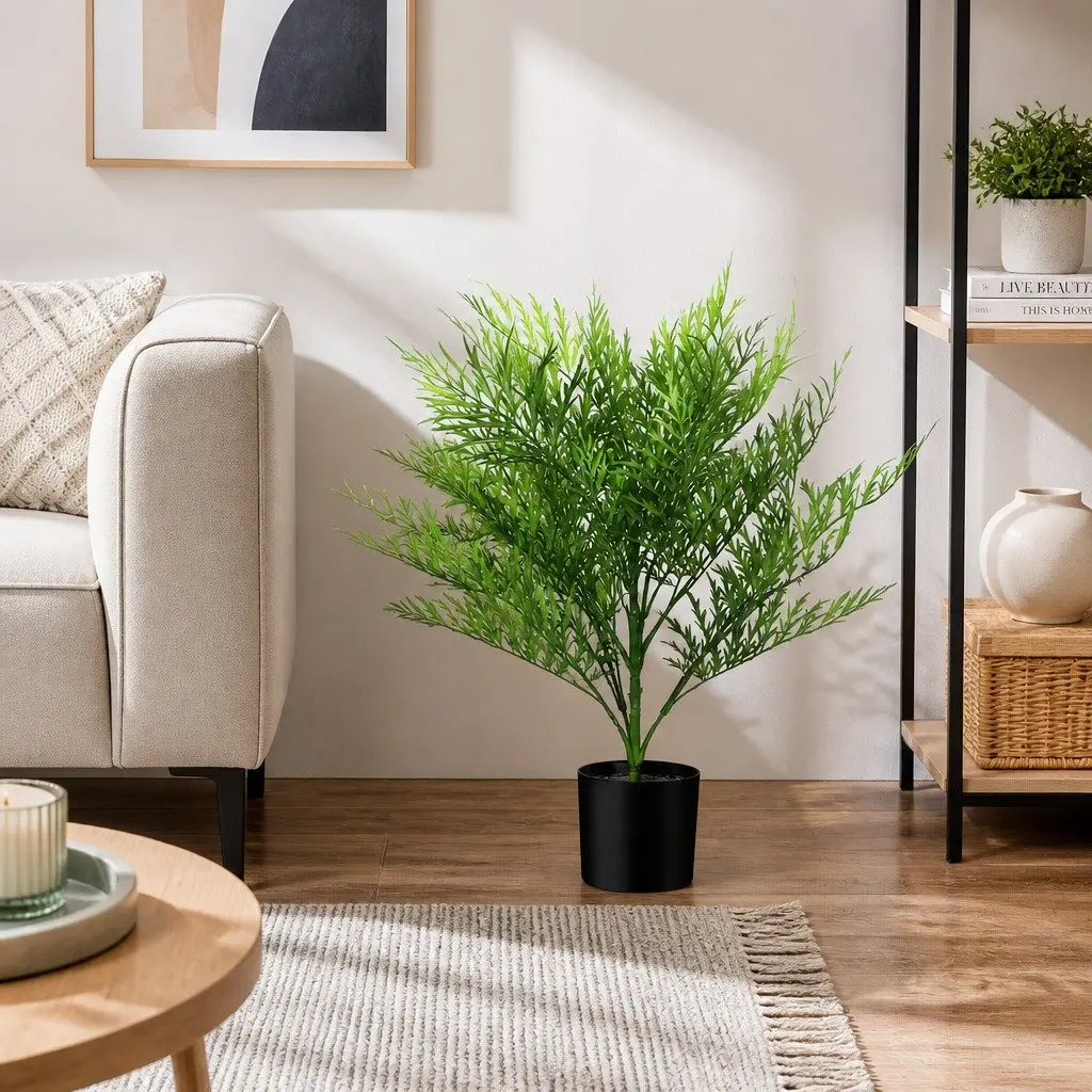 Artificial Tree Green 65CM Lifelike Faux Plant Indoor Outdoor Home Garden Decor