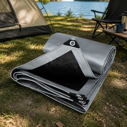 Heavy Duty Tarp 200GSM Waterproof Camping Tarpaulin Multiple Sizes Available