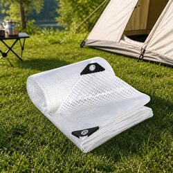 Heavy Duty Clear Tarpaulin 200GSM Waterproof Camping Tarp All Weather Protection