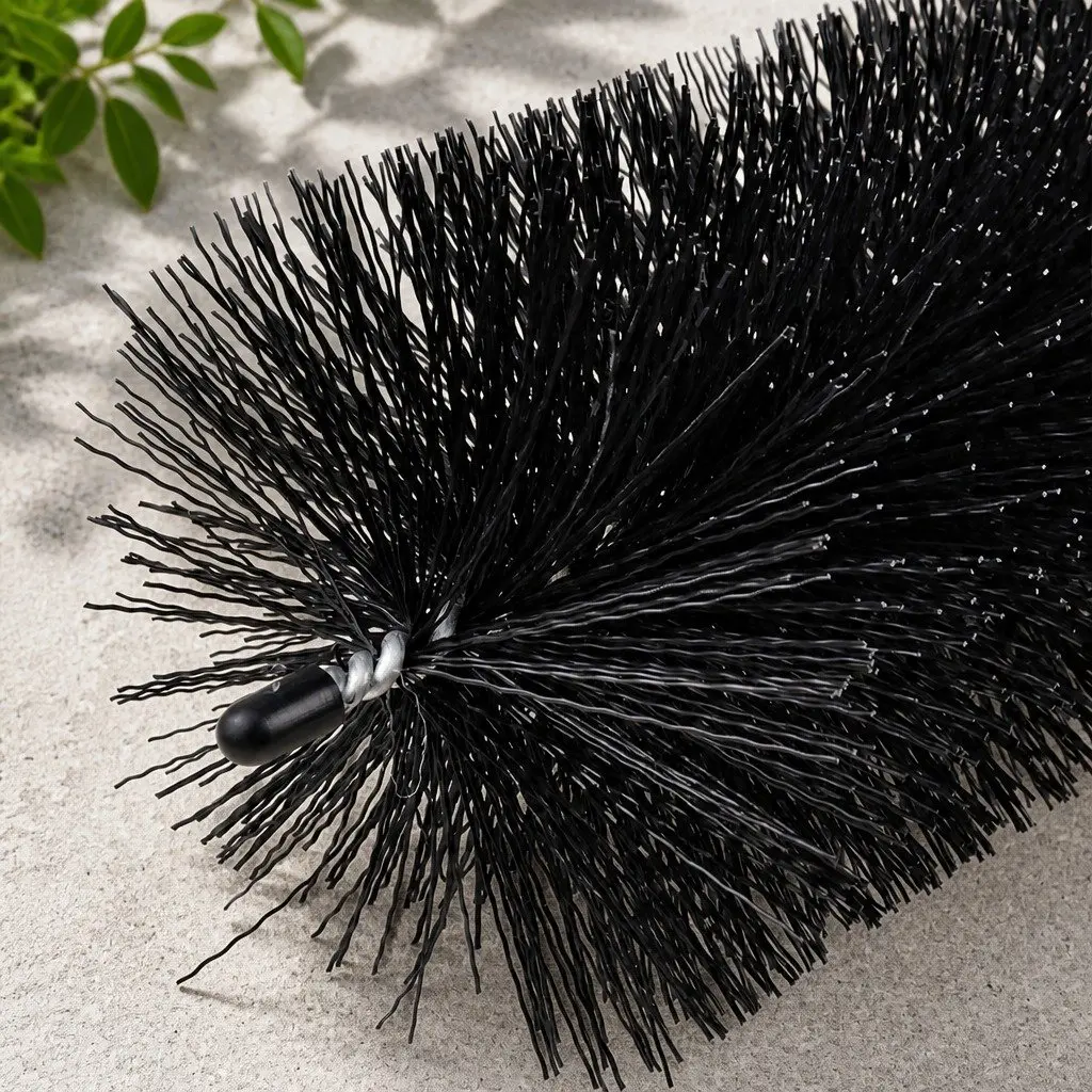 Gutter Brush Guard Black 92x10cm Leaf Debris Blocker 24 Piece