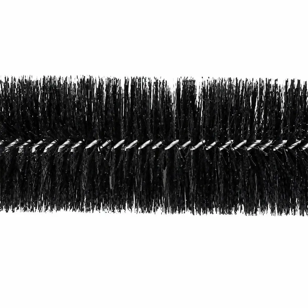 Gutter Brush Guard Black 92x10cm Leaf Debris Blocker 24 Piece