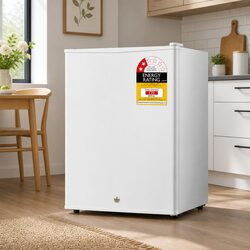 42L Upright Freezer Fridge Portable Compact Caravan Apartment Holiday Home White
