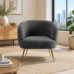 Charcoal Armchair: Your Stylish Comfort Solution