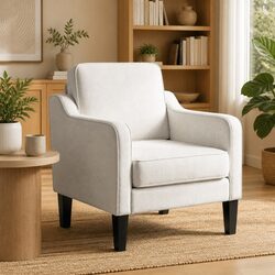 Concise and Comfortable Accent Armchair