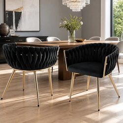 Your New Favorite Velvet Dining Chairs, Set of 2