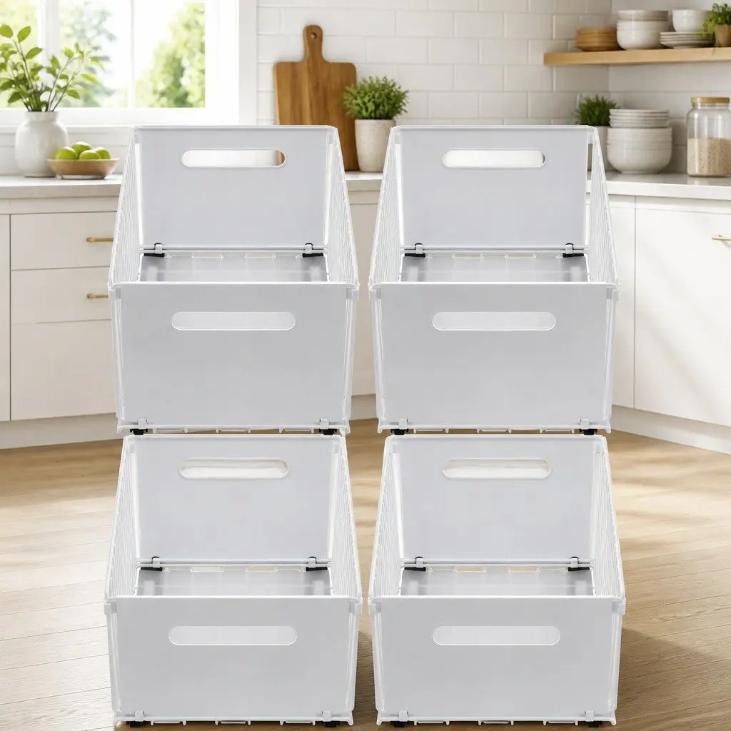 4 Pack Pull Out Kitchen Drawers for Cabinets