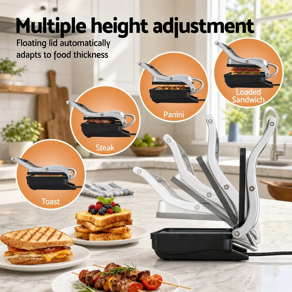 Cordless Wet Dry Vacuum Mop and Sandwich Press Combo