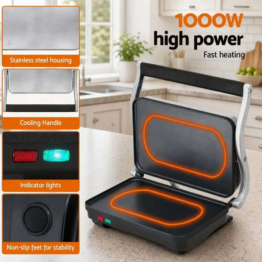 Cordless Wet Dry Vacuum Mop and Sandwich Press Combo