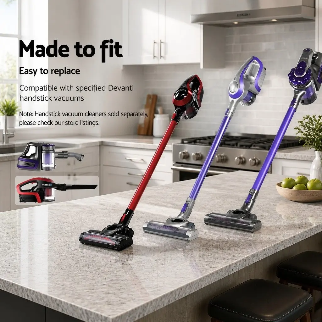 HEPA Filter Pack for Stick Vacuum Cleaners