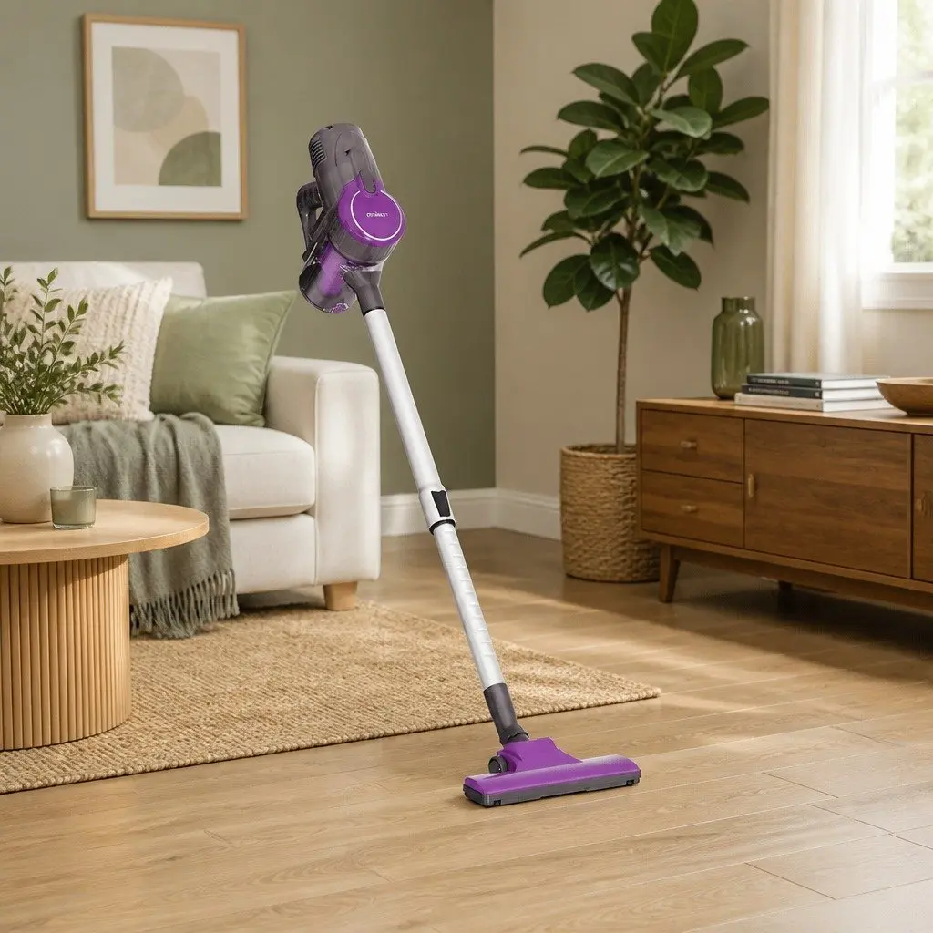 Stick Vacuum Cleaner Purple Corded 500W Handheld Converter