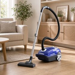 Canister Vacuum Cleaner with Powerful Features