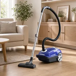 Canister Vacuum Cleaner with Powerful Features