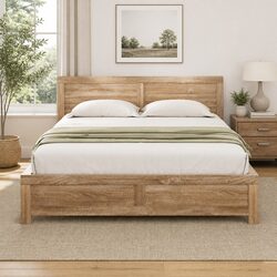Reliable and Strong Queen Size Wooden Bed Frame